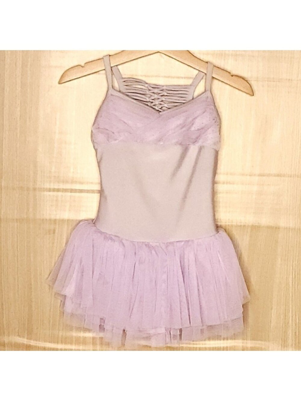 Danz N Motion Girls Lavender Purple Dance Leotard 4-6